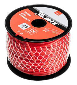 Леска для триммера 4,0 мм х 120 м сечение звезда MTX 96883