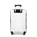 Чемодан на колёсах Pride PP9702 белый,S (малый) 55х35х24(+5) см, 44л Полипропилен, 4 колеса (Pride PP9702 White S) 