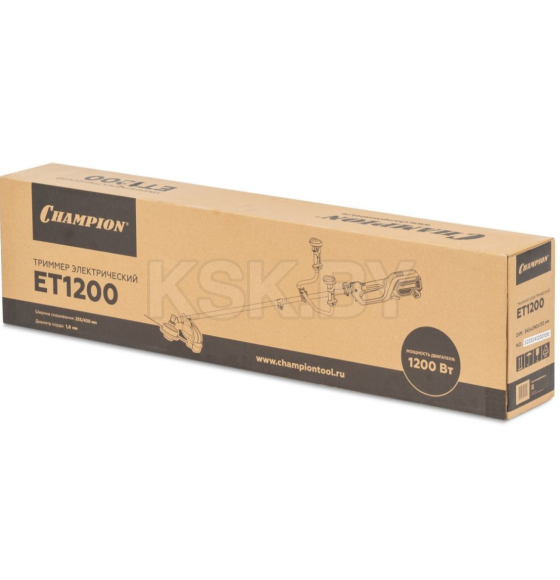 Триммер электрический CHAMPION ET1200 (ET1200) 