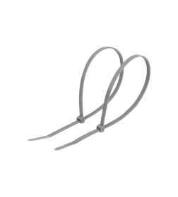 Стяжкa нейлоновая 300x4,8 мм серая (упак. 100 шт.) REXANT 07-1303-3