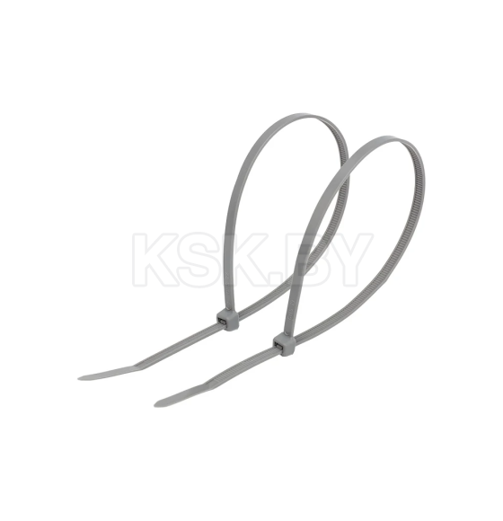 Стяжкa нейлоновая 300x4,8 мм серая (упак. 100 шт.) REXANT 07-1303-3 (07-1303-3) 