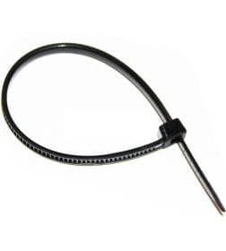 Хомут нейлоновый КСС-А 3,6х150 мм с УФ защитой черный (упак. 100 шт.) IN HOME 4690612011837