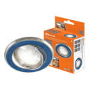 Светильник встраиваемый поворотный СВ 02-06 MR16 50Вт G5.3 синий блеск/хром TDM SQ0359-0038 (SQ0359-0038) 