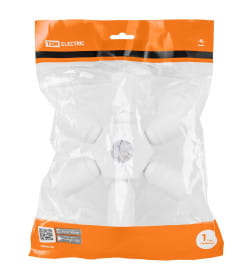 Переходник Е27-6(+1)хЕ27 (белый) TDM SQ0335-1023