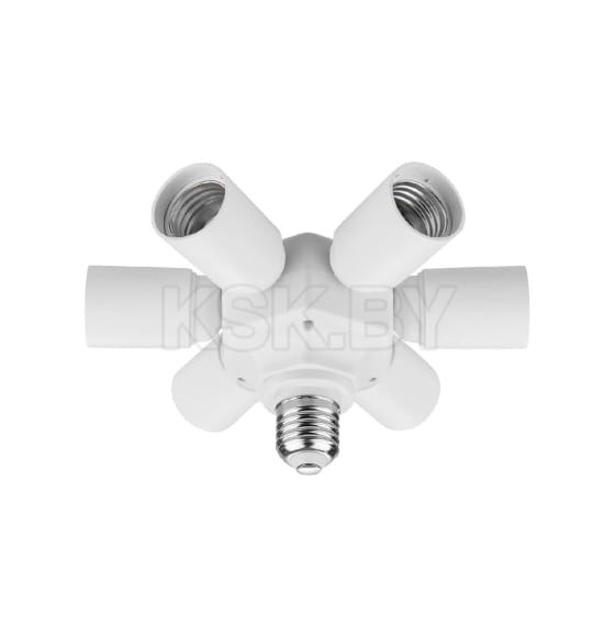 Переходник Е27-6(+1)хЕ27 (белый) TDM SQ0335-1023 (SQ0335-1023) 