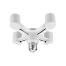 Переходник Е27-4хЕ27 (белый) TDM SQ0335-1021 (SQ0335-1021) 