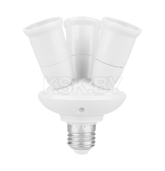 Переходник Е27-3хЕ27, узкий (белый) TDM SQ0335-1019 (SQ0335-1019) 