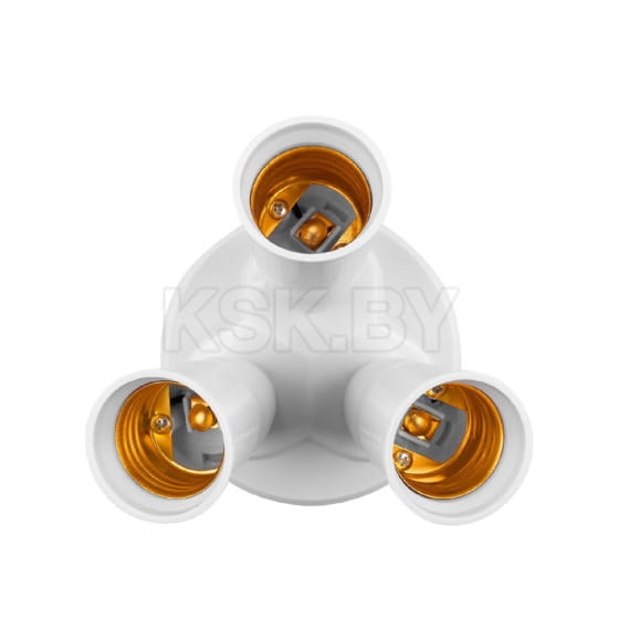 Переходник Е27-3хЕ27, узкий (белый) TDM SQ0335-1019 (SQ0335-1019) 