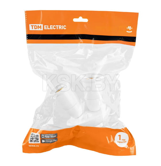 Переходник Е27-3хЕ27, узкий (белый) TDM SQ0335-1019 (SQ0335-1019) 