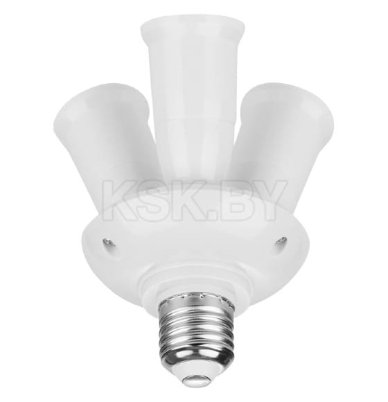 Переходник Е27-3хЕ27, узкий (белый) TDM SQ0335-1019 (SQ0335-1019) 