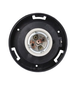 Корпус НТУ плоский (резьба А85, поликарбонат, черный) TDM SQ0320-0013