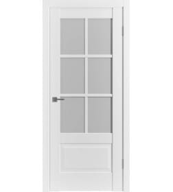 Дверное полотно Emalex ER2 ДО Ice,white cloud 2000х600х35мм