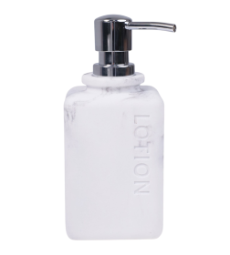 Дозатор для жидкого мыла NOVA белый мрамор 119335