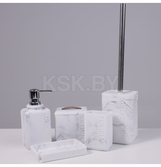 Дозатор для жидкого мыла NOVA белый мрамор 119335 (119335) 