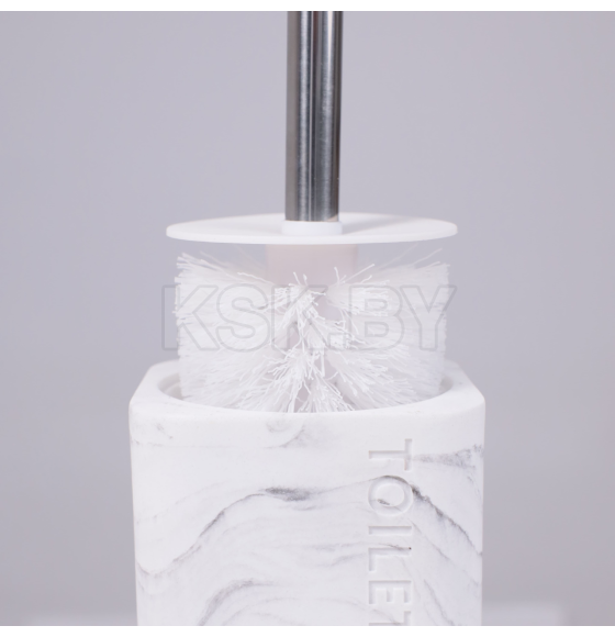 Ершик для унитаза NOVA белый мрамор 119339 (119339) 