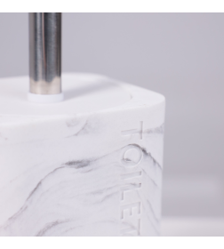 Ершик для унитаза NOVA белый мрамор 119339