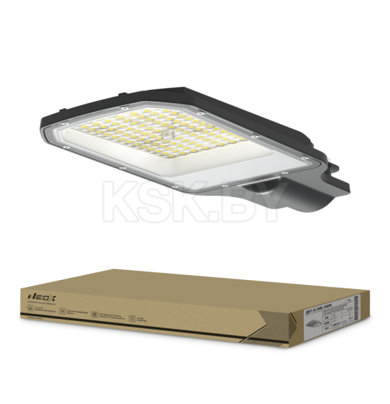 Светильник уличный линзованный светодиодный ДКУ-2L 50Вт 230В 5000К 6250Лм 125лм/Вт 42-48 мм IP65 NEOX 4690612057071 (4690612057071) 