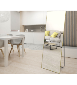 Зеркало Алмаз-Люкс MA1nu-15050gold 1500*500 напольное     