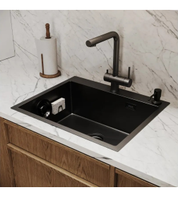 Кухонная мойка Axus LS-6050BM (600*500*220)