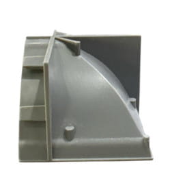 Угол внутренний к плинтусу (LB23) гранит темный