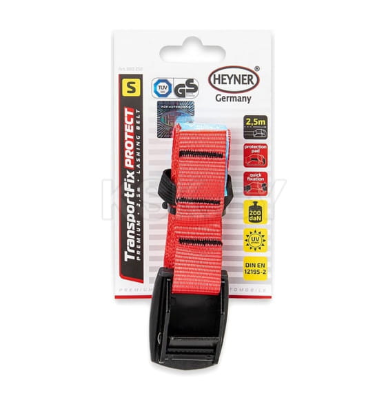 Ремень для крепления багажа ленточный 25мм. х 2,5м. HEYNER 880/25 (880/25) 