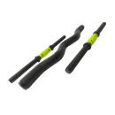 Набор гантельных грифов с W-образным грифом AMETIST 40 см (посадочный диаметр 25 мм, пластик)