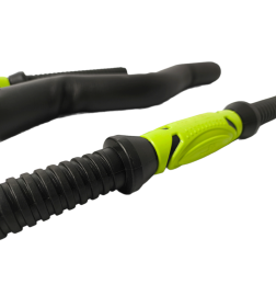 Набор гантельных грифов с W-образным грифом AMETIST 40 см (посадочный диаметр 25 мм, пластик)