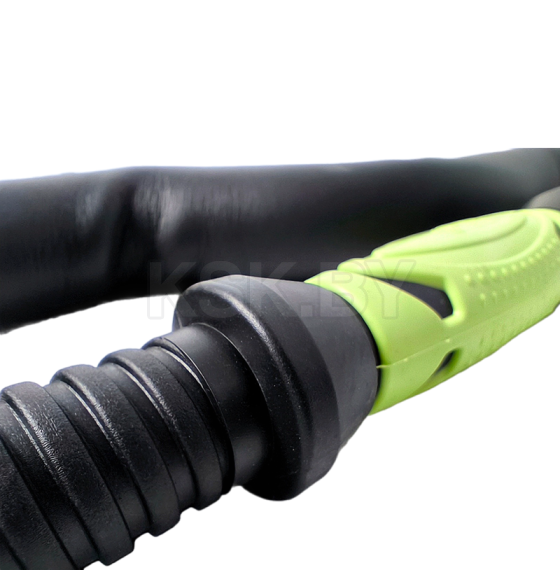 Набор гантельных грифов с W-образным грифом AMETIST 40 см (посадочный диаметр 25 мм, пластик)