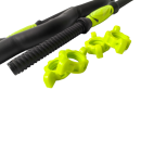 Набор гантельных грифов с W-образным грифом AMETIST 40 см (посадочный диаметр 25 мм, пластик)