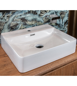 Умывальник накладной  jaquar 500х420х120мм FLS-WHT-5935