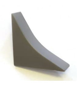 Заглушка к плинтусу (LB23) гранит темный