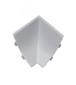 Угол внутренний к плинтусу (LB23) металлик