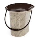 Ведро-туалет "Плетенка-декор" 17л М2329 (М2329) 