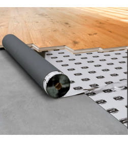 Подложка рулонная А-STEP OPTIMA SILVER 4mm EVA with silver foil 10m*1m