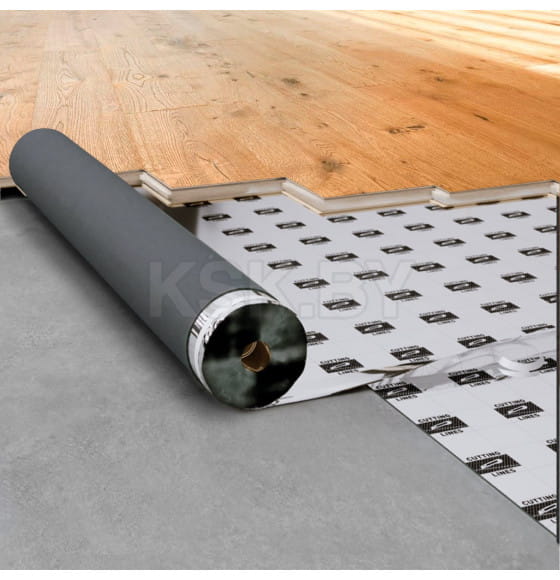 Подложка рулонная А-STEP OPTIMA SILVER 3mm EVA  10m*1m (10m2)