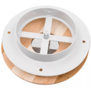 Клапан вентиляционный для бани Iron D=125мм Термо DW02273 Doorwood (DW02273) 