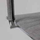 Кресло поворотное ELEGANCE CHROME, ткань (серый) (46309) 