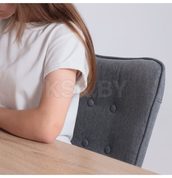 Кресло поворотное BELLA, ткань/серый (55101) 