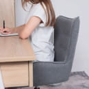 Кресло поворотное BELLA, ткань/серый (55101) 