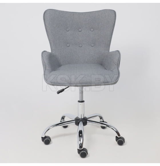 Кресло поворотное BELLA, ткань/серый (55101) 