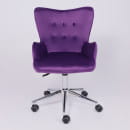 Кресло поворотное BELLA, бархат/фиолетовый (61452) 
