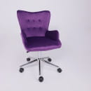Кресло поворотное BELLA, бархат/фиолетовый (61452) 