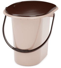 Ведро-туалет 18л (бежевый) М1525
