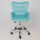 Кресло поворотное BELLA, велюр/мятный (64731) 