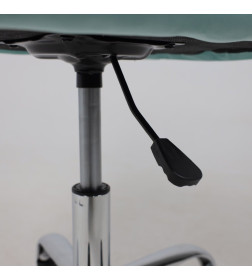 Кресло поворотное BELLA, велюр/мятный