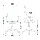 Кресло Софт PL Moderno 02 (серый) (74664) 
