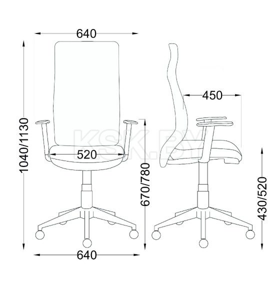 Кресло Софт PL Moderno 02 (серый) (74664) 