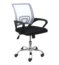 Кресло поворотное RICCI, NEW (серый+черный)