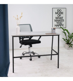 Кресло поворотное RICCI, NEW (серый+черный)