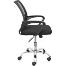 Кресло поворотное RICCI, NEW (черный+черный) (80017) 